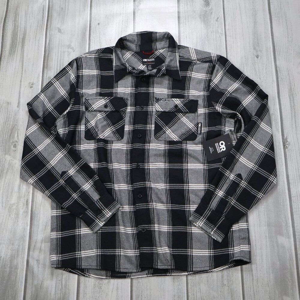NEW Outdoor Research Feedback Flannel Twill Shirt - Men's